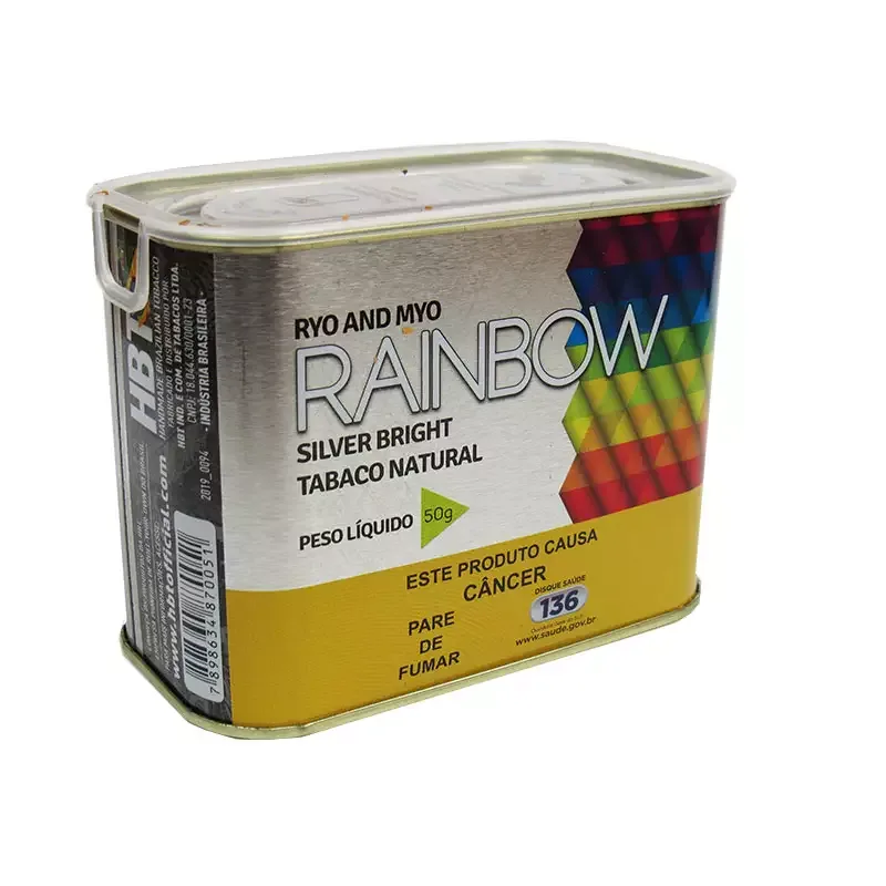 Tabaco Rainbow SIlver Bright Lata 50g
