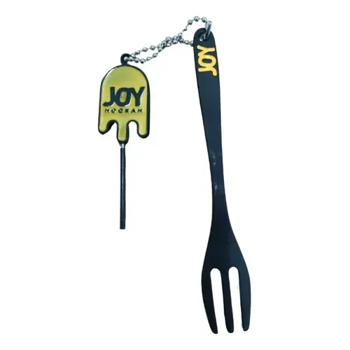 Joy Hookah Pac Man Garfo e Furador Amarelo
