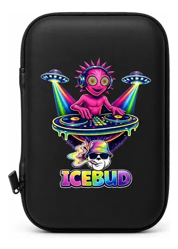 Case IceBud Black Dj Alien