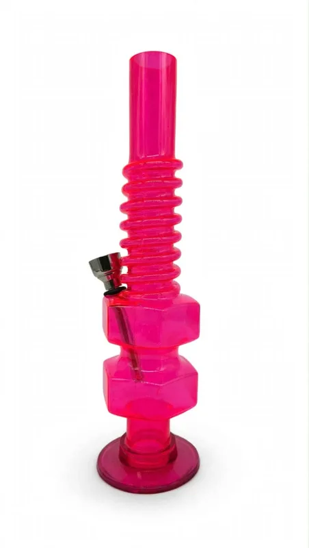 Bong Acrilico Rosa