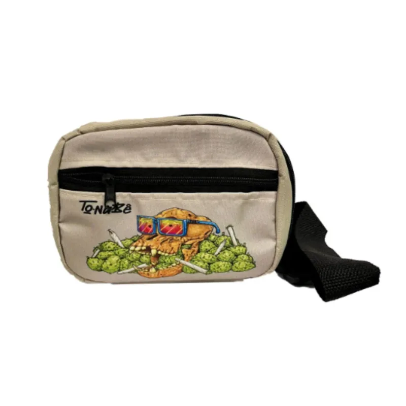 Shoulder Bag ToNaBe Bege Estampa Sortida