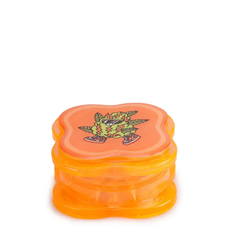 Dichavador Kings Colors Policarbonato Pequeno Laranja
