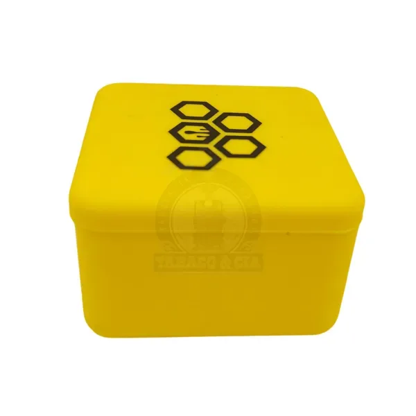 Slick Cultura Dab Quadrado Silicone Amarelo