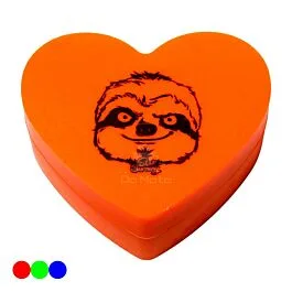 Slick Slow Burning Silicone Coraçao Laranja