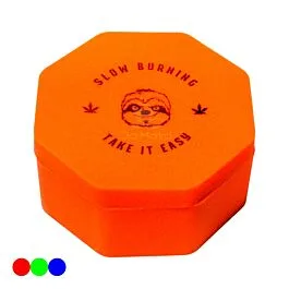 Slick Slow Burning Silicone Hexagonal Laranja