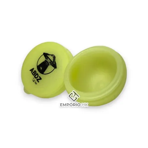 Slick Abduzido Glow Silicone Redondo Amarelo