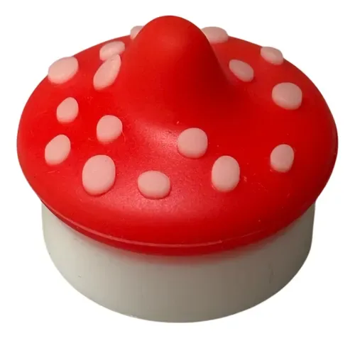 Slick Cogumelo Silicone Vermelho