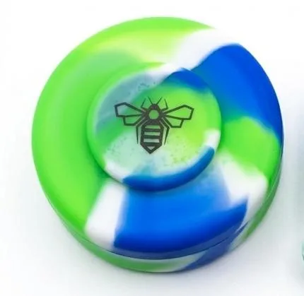 Slick Cultura Dab Silicone Divisoria Mix Verde e Azul