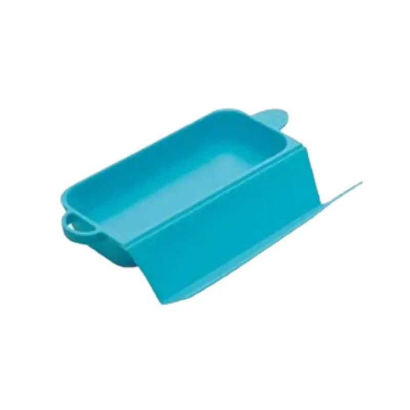 Cuia Silly Dog Banheira Com Suporte Silicone Azul