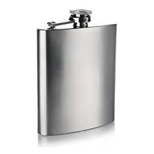 Cantil De Bolso Hip Flask Aço Inoxidavel 177ml