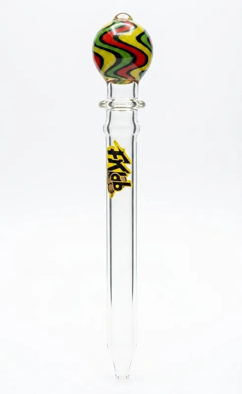 Dab Straw Vidro Fklab Art Mix Vermelho