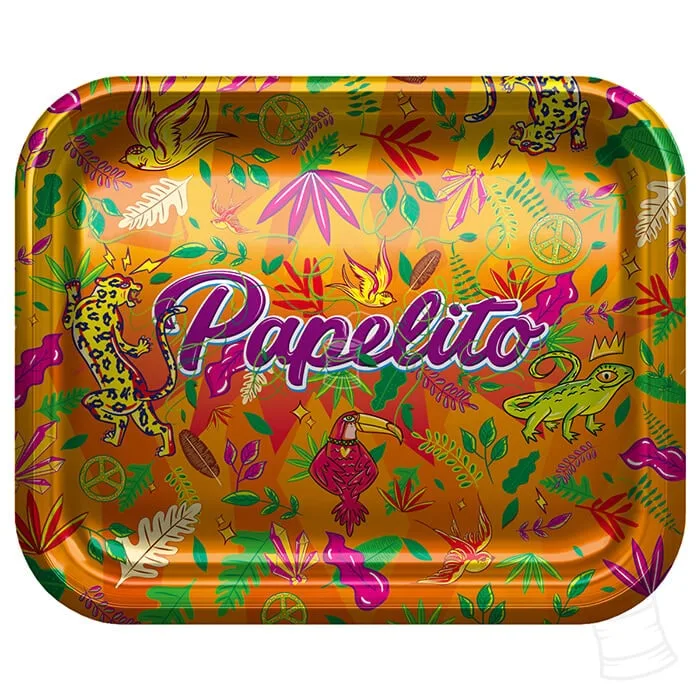 Bandeja De Papelito Grande Laranja