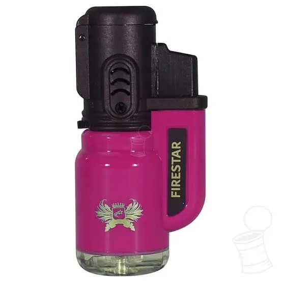 Maçarico Simples Reto Rosa
