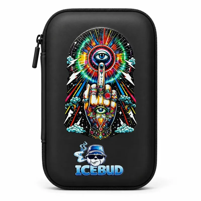 Case IceBud Black Dedo da Paz
