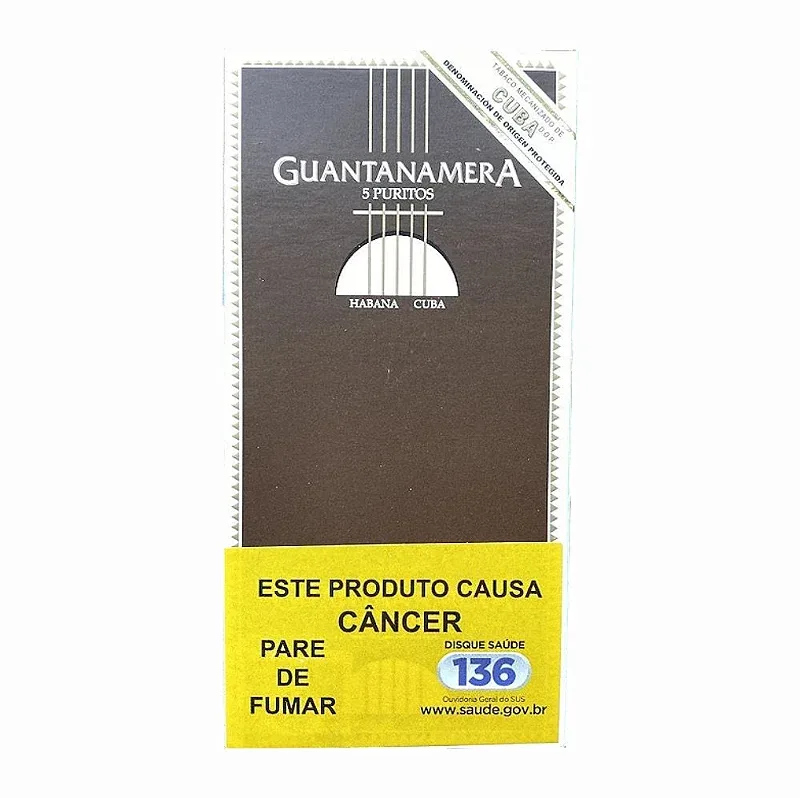 Charuto Guantanamera Puritos (Caixa C/5un)