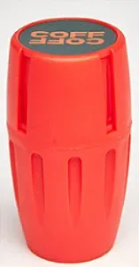 Dichavador De Plastico Cofc Coff Vermelho