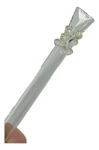 Piteira De Vidro Noname C/Bocal Anti-Stess 