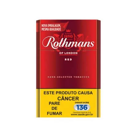 Cigarro Rothmans Of London Red