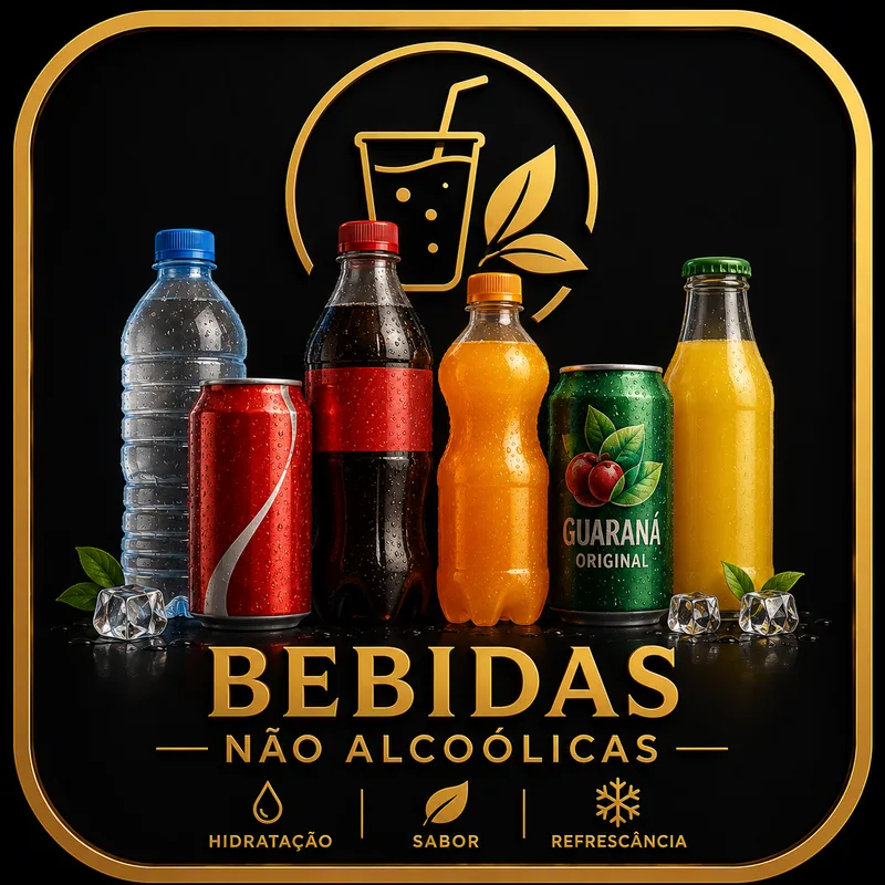 Bebidas não alcoólicas