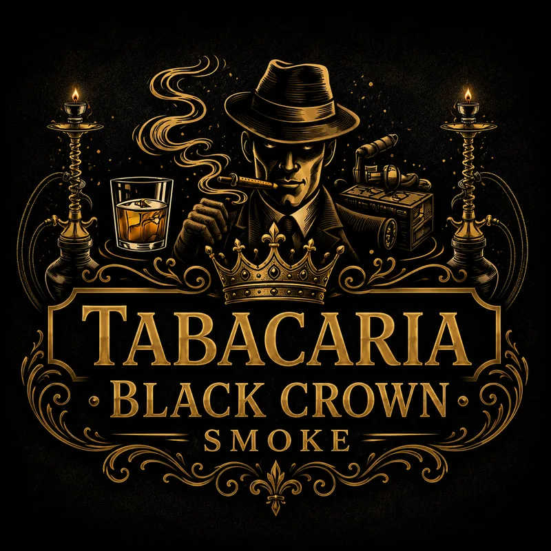 Tabacaria Black Crown Smoke