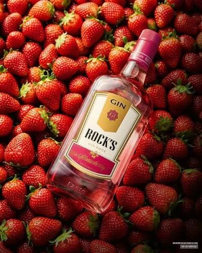 Gin Rocks Strawberry 1L