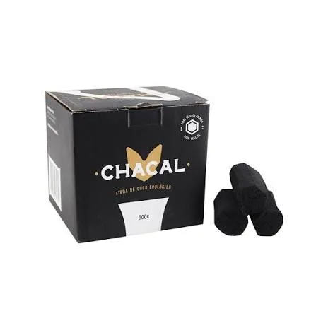 Carvão Chacal Hexagonal 500g