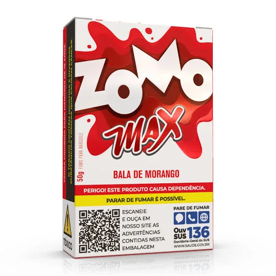 Essência Zomo Bala De Morango 50g