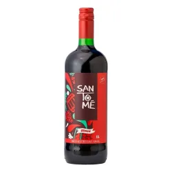 Vinho Nacional Tinto Suave Santomé 1L