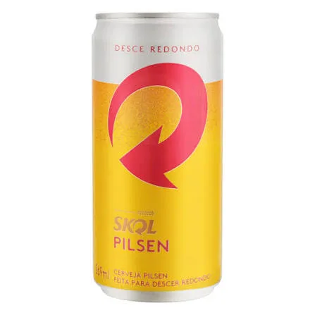 Cerveja Skol Pilsen Lata 269ml