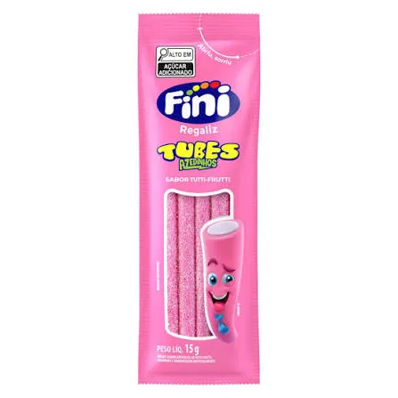 Tubes Tutti Frutti Azedinho 15g - Fini