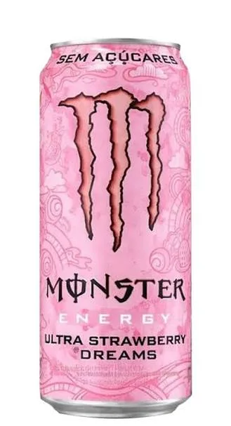 Energético Monster Energy Ultra Strawberry Dreams Lata 473ml