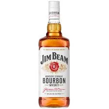 Bourbon Whiskey Jim Beam White 1L