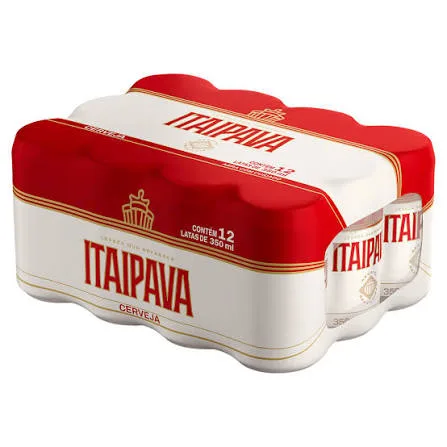 Cerveja Itaipava Lata 350ml C/ 12 Unid.