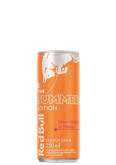 Energético Red Bull Energy Drink Morango e Pêssego 250ml