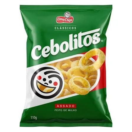 Salgadinho Cebolitos Elma Chips 91g