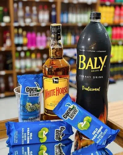 COMBO DE WHISKY WHITE HORSE 1L COM BALY