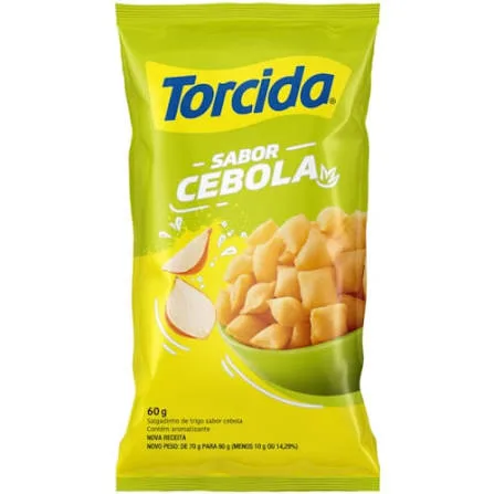 Salgadinho TORCIDA CEBOLA - 70g
