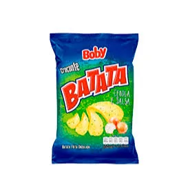 Salgadinho Batata Crocante Cebola e salsa 50g