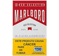 Cigarro Marlboro Box Crafted Red