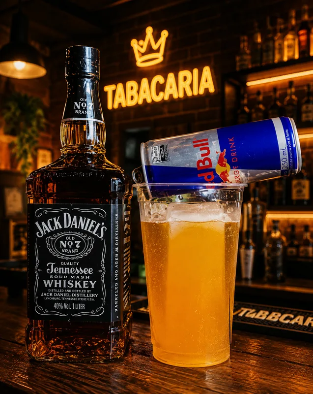 Copão de Jack Daniel´s Tradicional + Red Bull 700ML