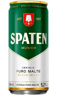 Cerveja Spaten Puro Malte Lata 269ml