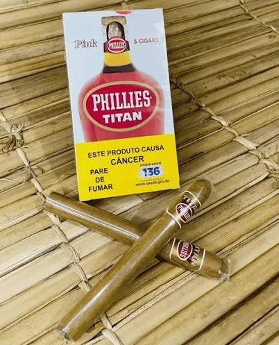 Charuto Phillies Titan Cognac Pink