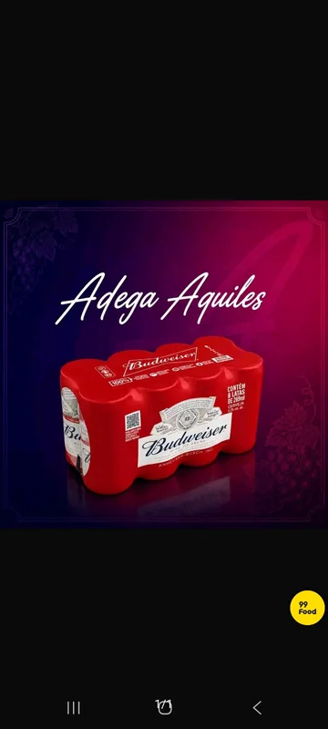 CAIXA DE BUDWEISER
