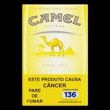 Camel filtro branco e vermelho