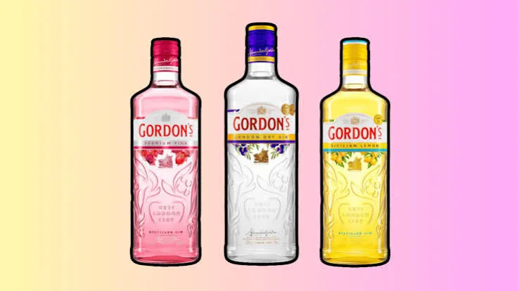 Dose Gin Gordons sabores