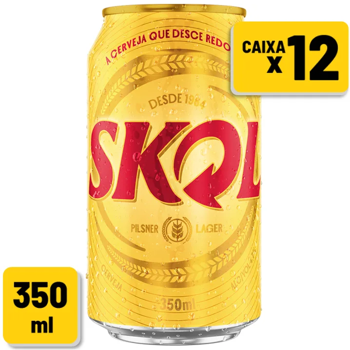 Skol 350ml Cx C/12