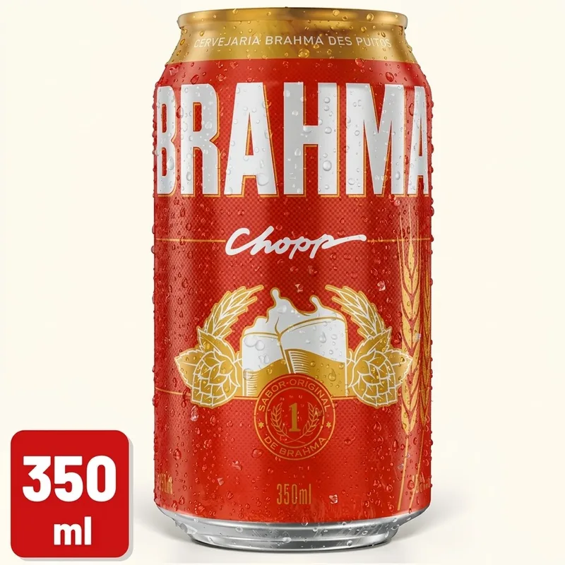 Brahma Chopp Lata 350ml