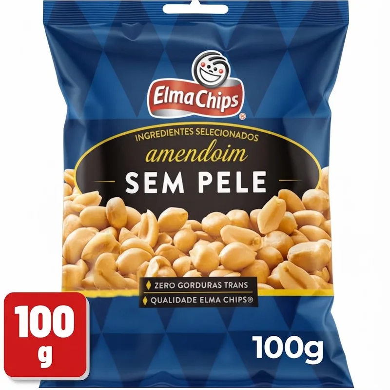Amendoim Sem Pele 100 G