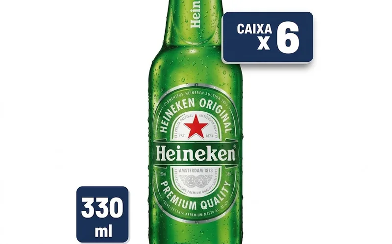 Heineken 330ml Caixa C/6