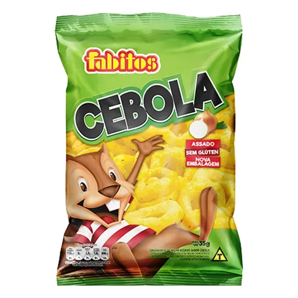Fabitos Cebola 80g